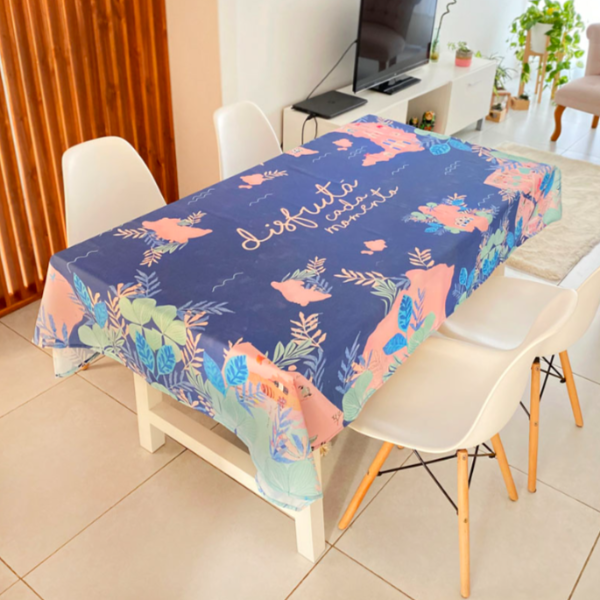Producto - Mantel rectangular DISFRUTÁ CADA MOMENTO
