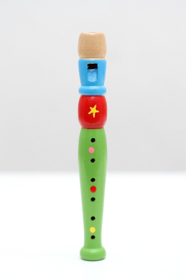 Producto - FLAUTA DE MADERA VERDE