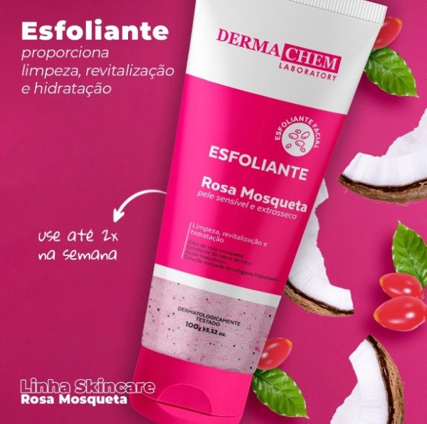 Producto - Exfoliante facial rosa mosqueta