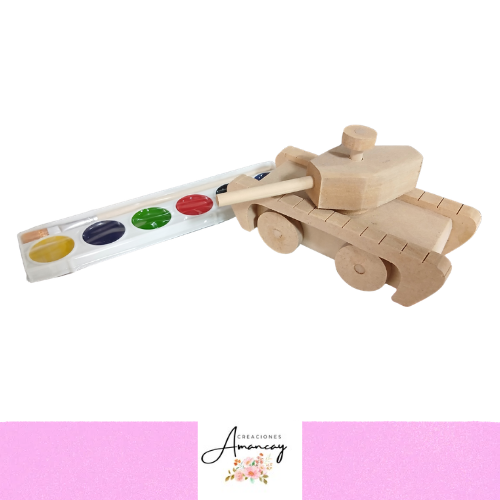 Producto - FIGURA CON RUEDAS + ACUARELAS MODELO 15