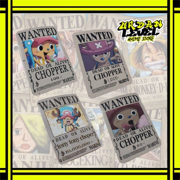 Producto - Cartel Wanted Chopper MAGNETICO One Piece