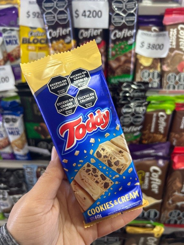 Producto - CHOCOLATE TODDY COOKIES AND CREAM 50GR