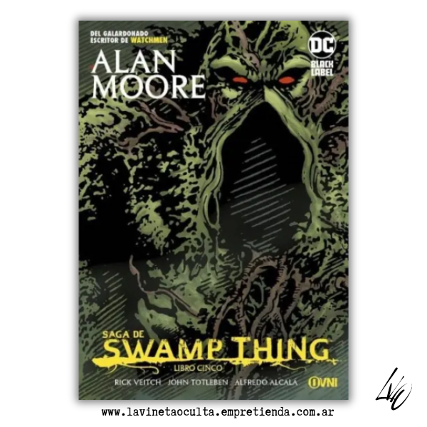 Producto - Saga de SWAMP THING: Libro 5 - Alan Moore y Bisette