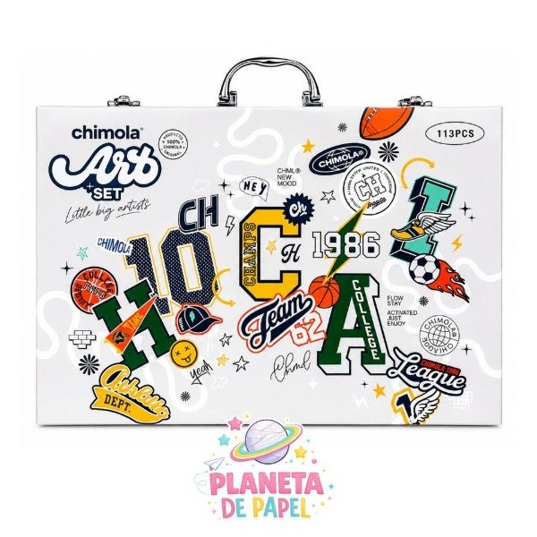 Producto - SET DE ARTE CHIMOLA XL UNIVERSITY BOY - 0