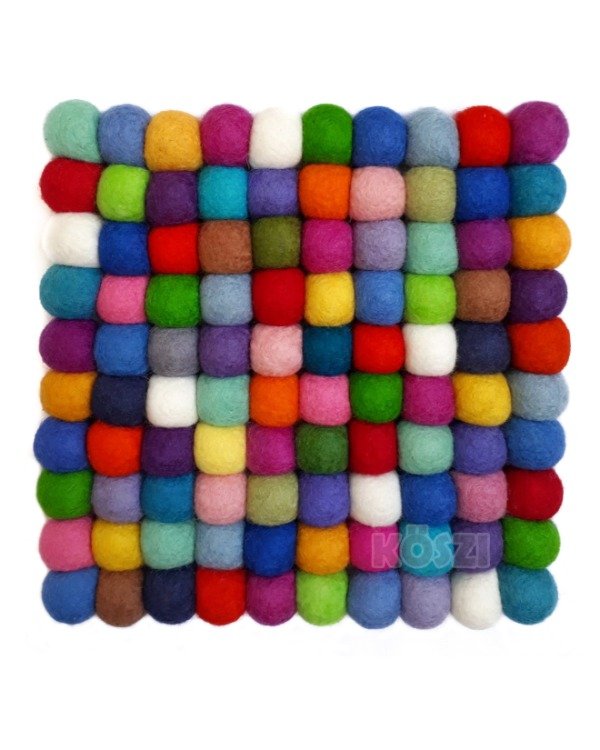 Producto - Posa Tutti Fieltro Cuadrado Multicolor