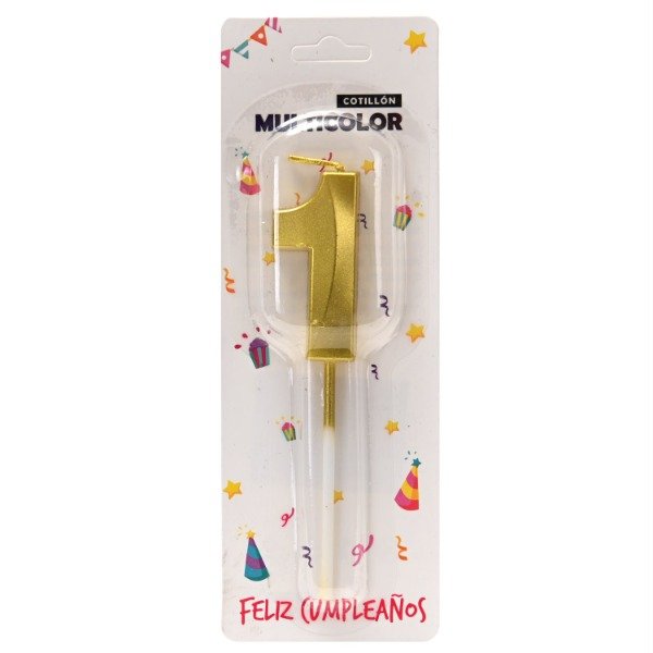 Producto - Vela número dorado - Elegí el número - 0