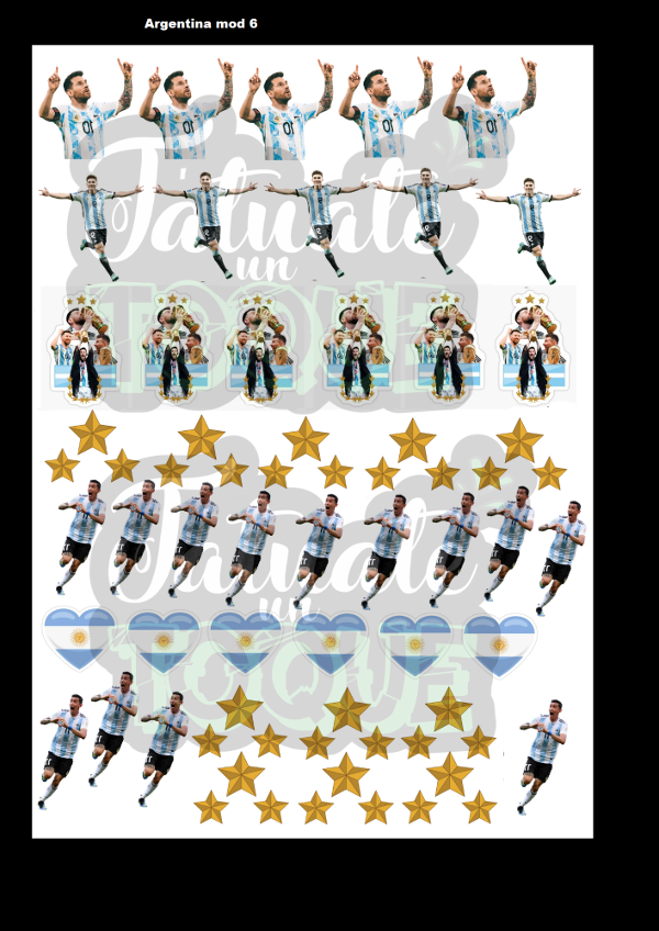 Producto - TATUAJES ARGENTINA MOD 6
