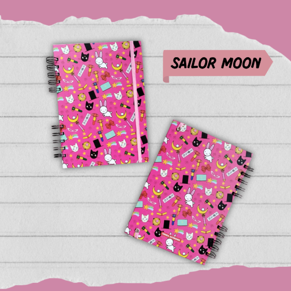 Producto - Cuaderno A5 Tapa Dura Sailor Moon