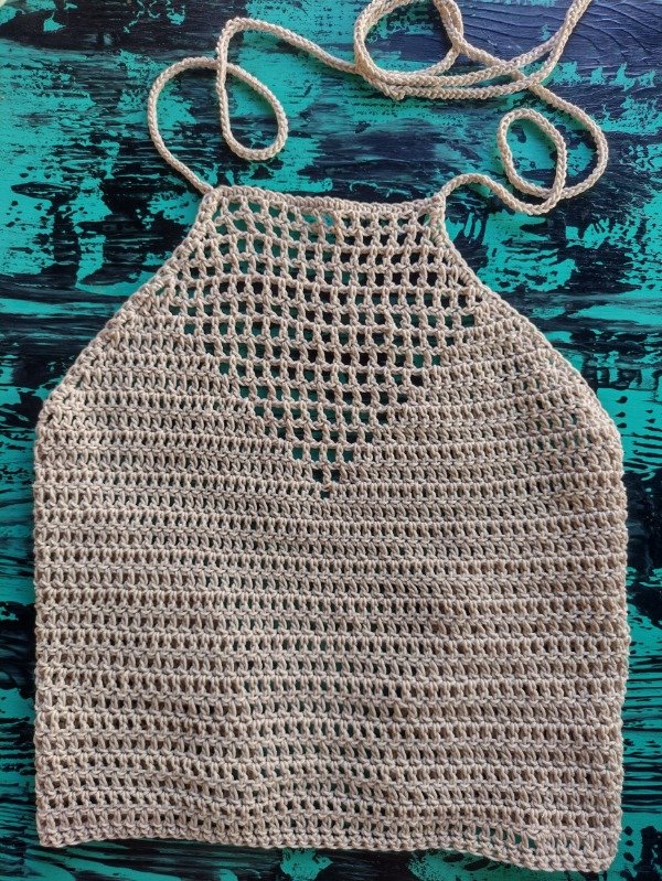 Producto - Guía  para tejer: "Top Menta" - 5