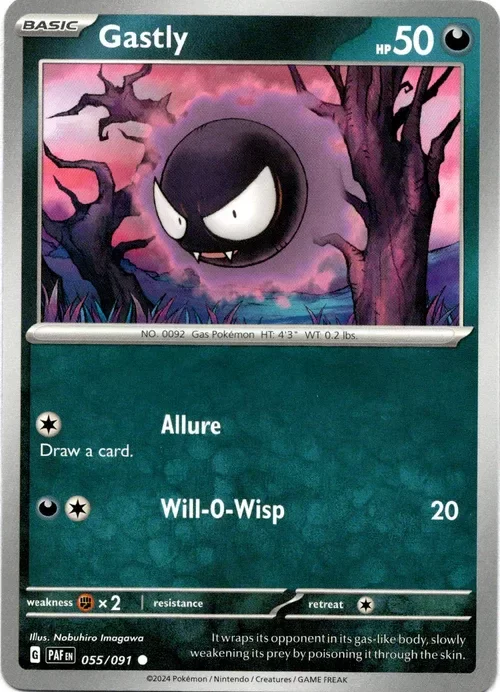 Producto - Gastly - 055/091 - Paldean Fates