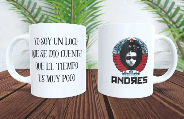 Producto - Taza - andres calamaro frase 5