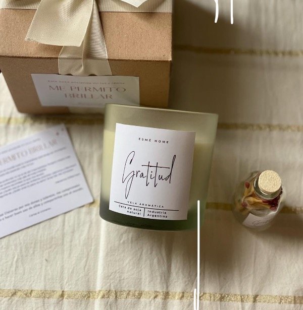 Producto - Vela Gratitud