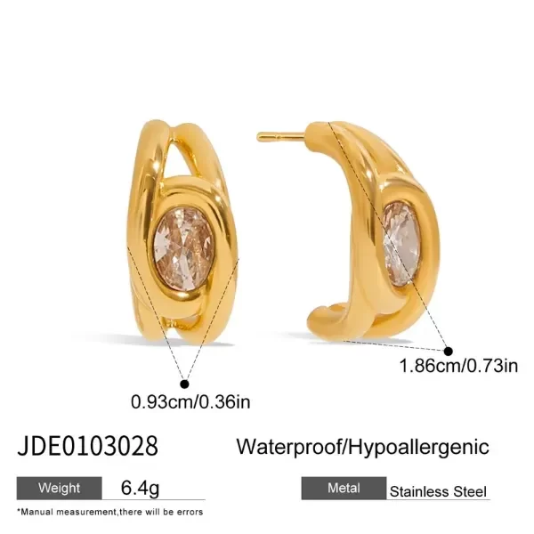 Producto - Aros Charo Gold - 1