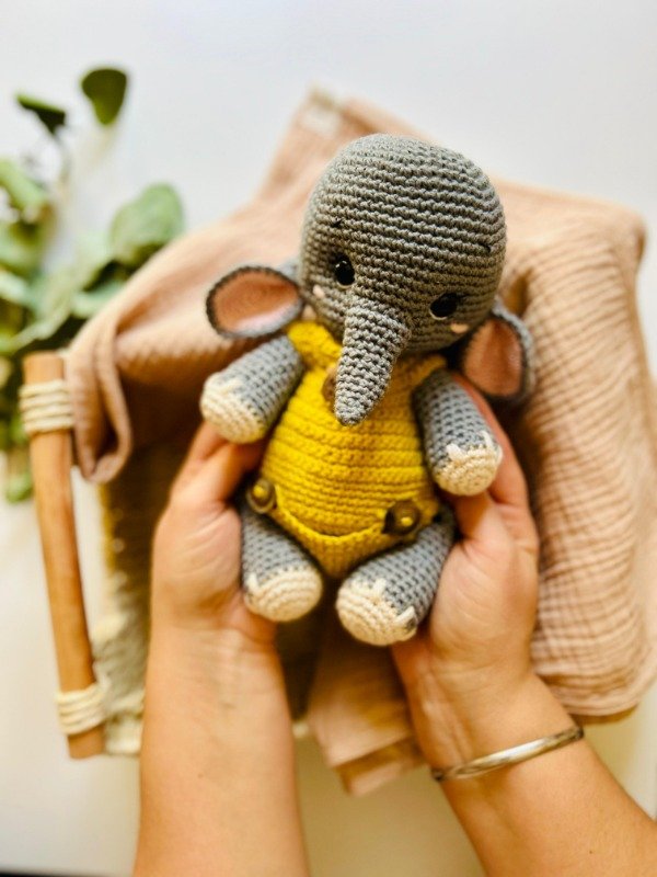 Producto - Amigurumi Elefantito bebe