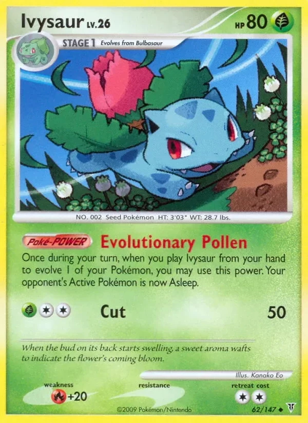 Producto - Ivysaur (62/147) [Platinum: Supreme Victors]