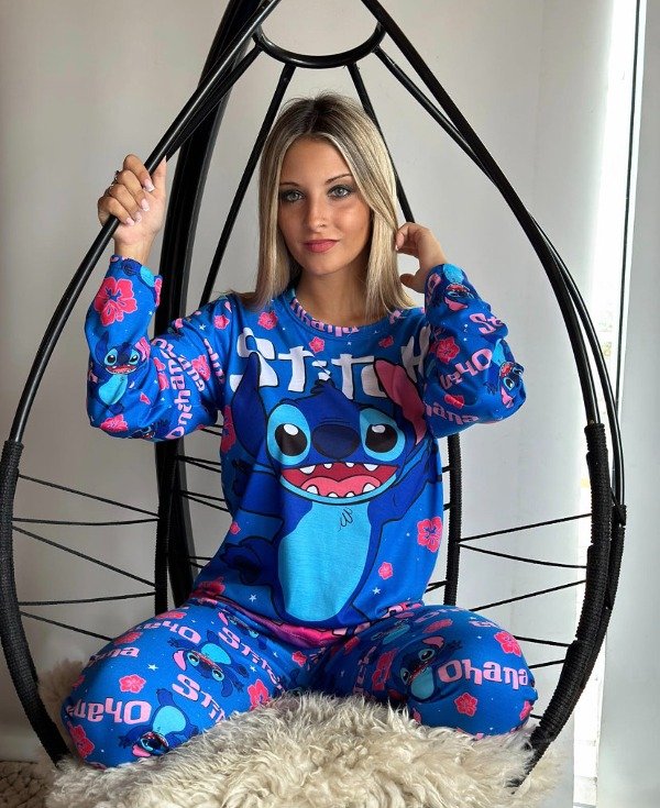 Producto - Pijama mangas largas Stich Ohana