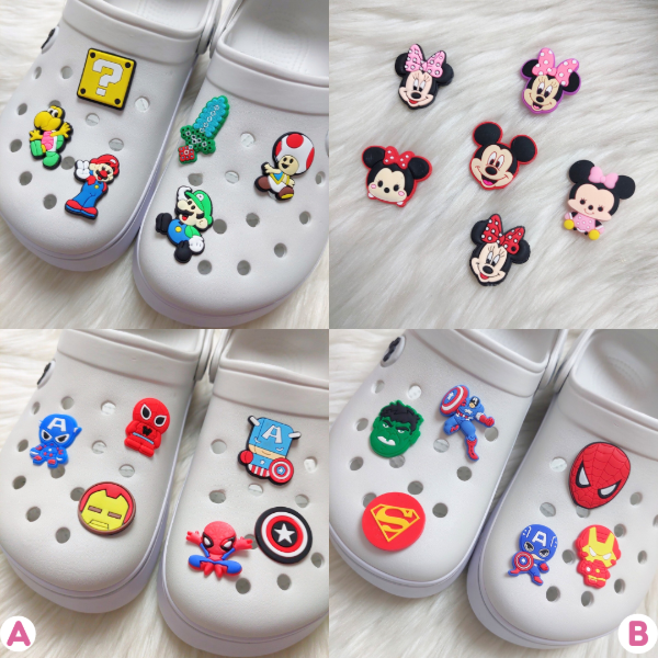 Producto - Pack de pines Mario/Mickey/Avengers