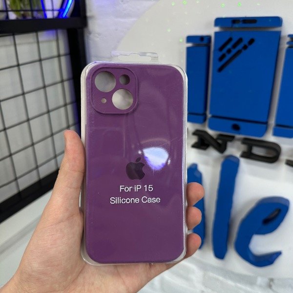 Producto - Silicone Case Lila Francés - iPhone 15