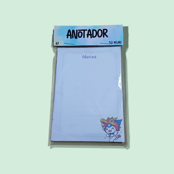 Producto - Anotador A7 Kuromy Danza de Leon