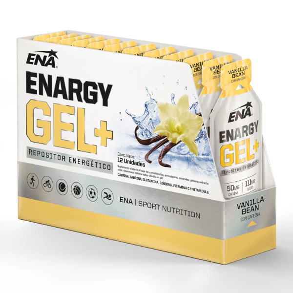 Producto - Enargy Gel+ Con Cafeína 12 unidades
