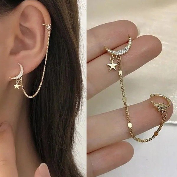Producto - Cuff luna y estrella
