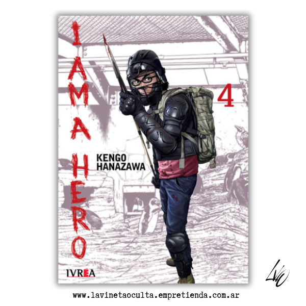 Producto - i AM A HERO 04 - Kengo Hanazawa