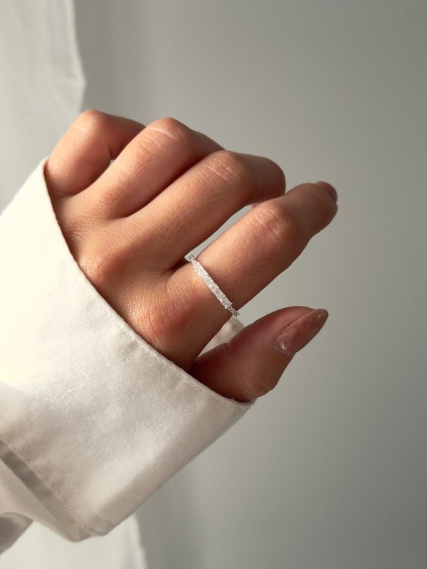 Producto - Anillo cintillo fila cubic - 0