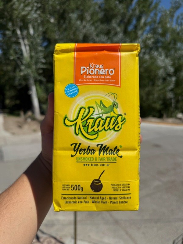 Producto - Yerba Mate Kraus Pionero 500gr
