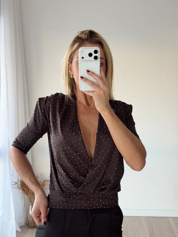 Producto - BLUSA STRASS CRUZADA