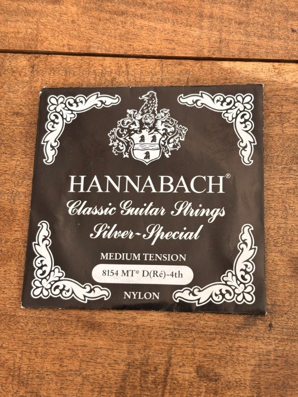 Producto - Encordado Hannabach - Classic Guitar Silver Special - Medium Tension D(Re)