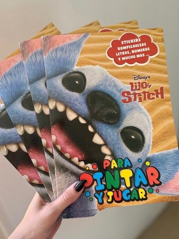 Producto - CUADERNO PARA PINTAR STITCH