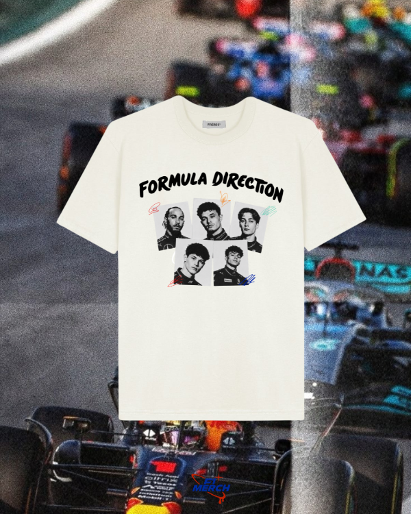 Producto - Remera cremita Formula Direction