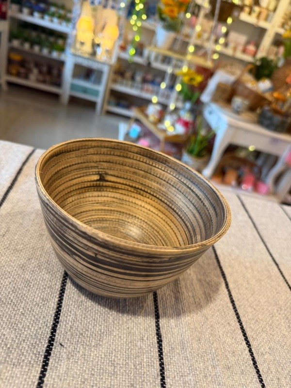 Producto - Bowl chico Línea bamboo oscura -(Efectivo: 15.920)