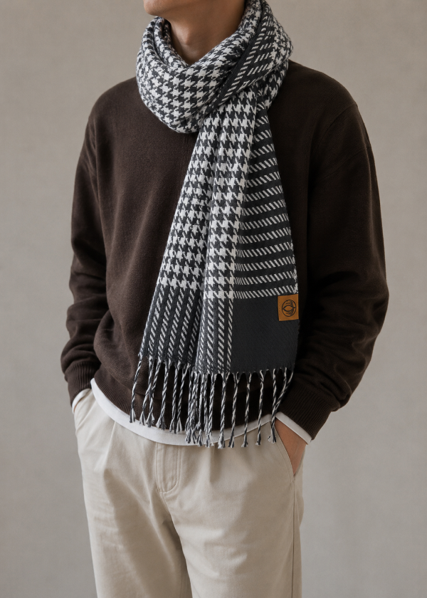 Producto - BUFANDA LANILLA A CUADROS 1510