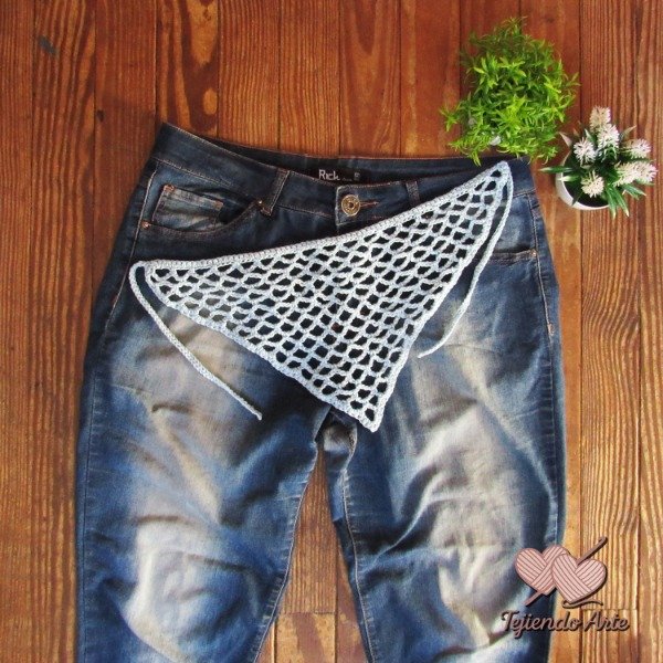 Producto - Bandana Luana Celeste