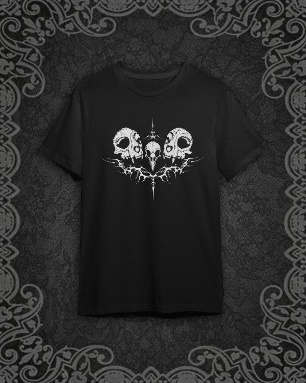 Producto - remera cráneos