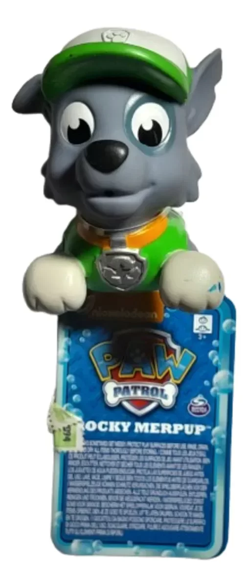 Producto - Paw Patrol Rocky Cola De Sirena Figura Para El Agua