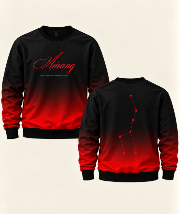 Producto - BUZO BTS - ARIRANG RED - 0