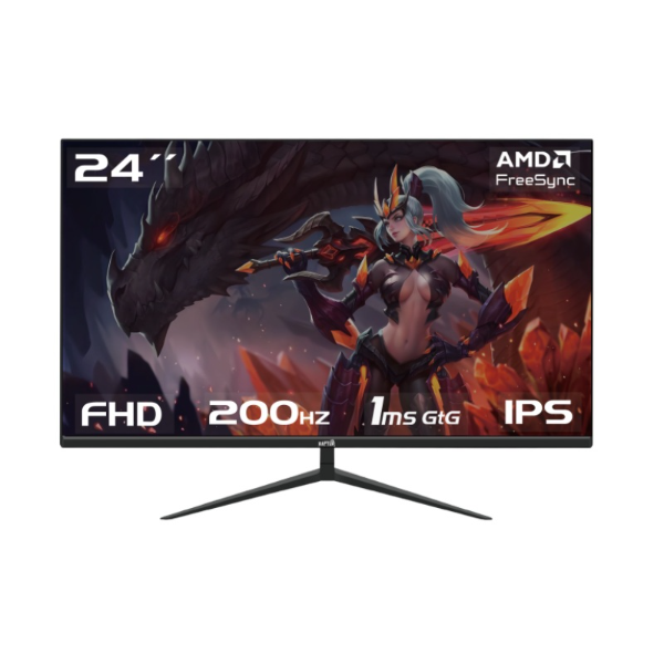Producto - Monitor 23.8" IPS FHD -200Hz -Raptor Hawk Eye con MOCHILA DE REGALO - 1