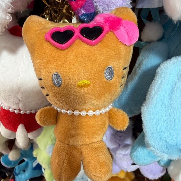 Producto - Llavero hello kitty marrón playera 13cm - 2
