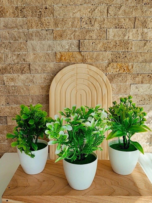 Producto - Planta artificial 16cm tamaño mini