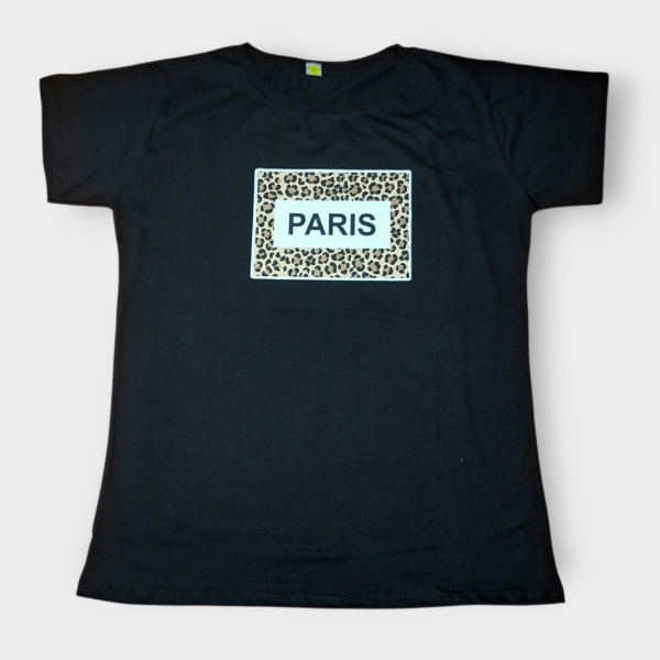Producto - Remera Dama estampada París T4