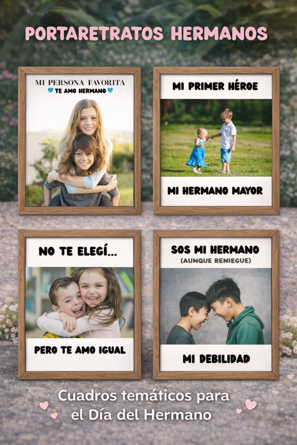 Producto - Porta retratos dia de los hermanos