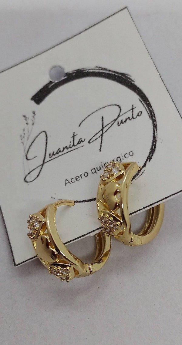 Producto - Aro con strass y corazon