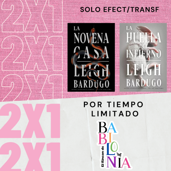 Producto - 2 x 1- LA NOVENA CASA + LA HUELLA DEL INFIERNO (TAPA DURA)