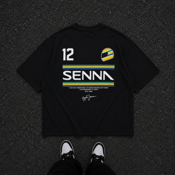 Producto - REMERA OVERSIZE - EDICIÓN ESPECIAL "SENNA 12" - 1