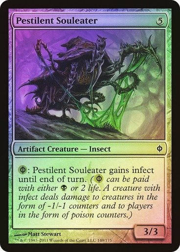 Producto - Pestilent Souleater Foil  New Phyrexia
