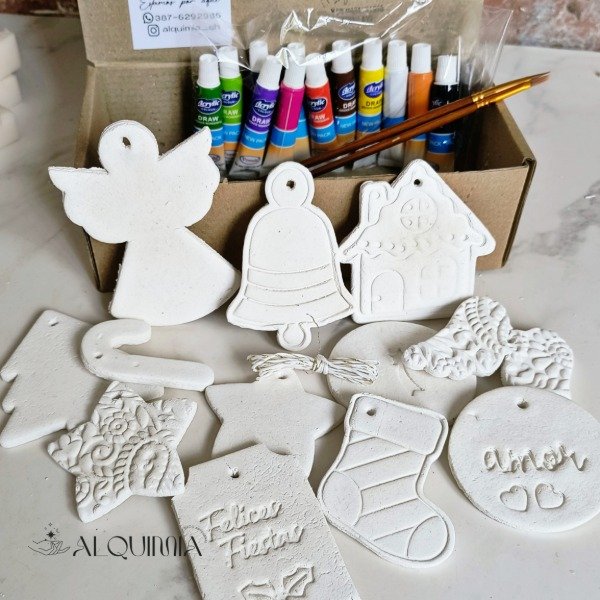 Producto - Adornos Colgantes PARA PINTAR