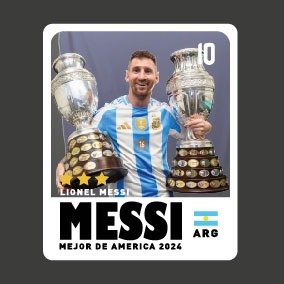 Producto - Messi, america carta 156