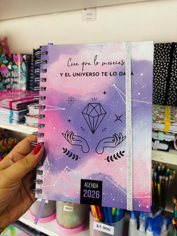 Producto - Agendas 2026 semana a la vista con Horarios